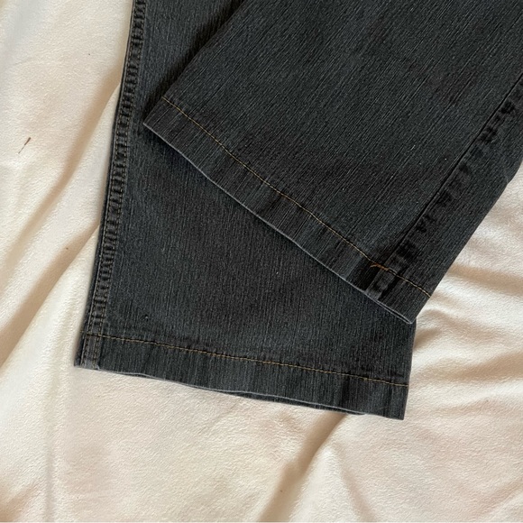 JMS Washed Black Boot Leg Jeans - Picture 11 of 11